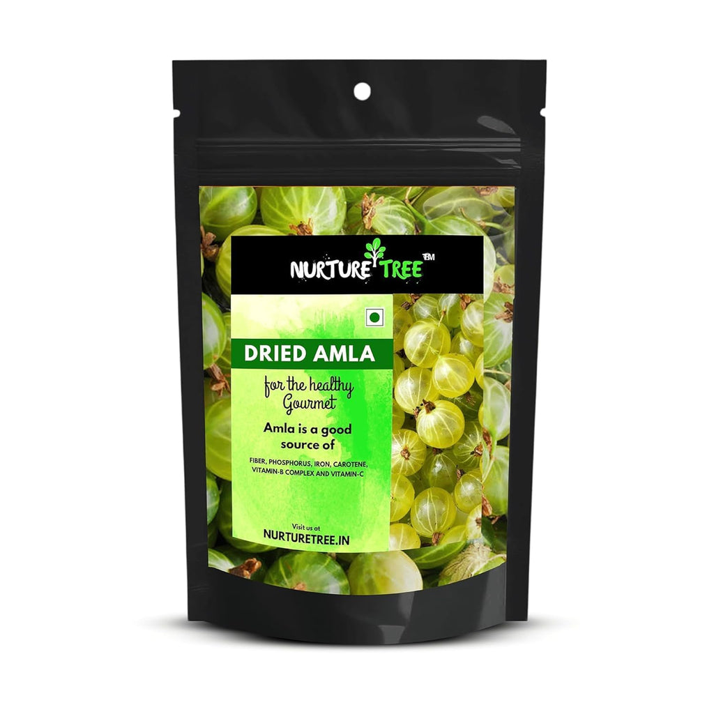 Nurture Tree Dried Amla 200gm Superfood, Rich in Vitamin C and Antioxidants, Indian Gooseberry Dried Fruit Vitamin C Rich Superfood Natural Snack Dry Gooseberry Rich | Immunity Booster | Healthy Snack & Mouth Freshener | No Preservatives