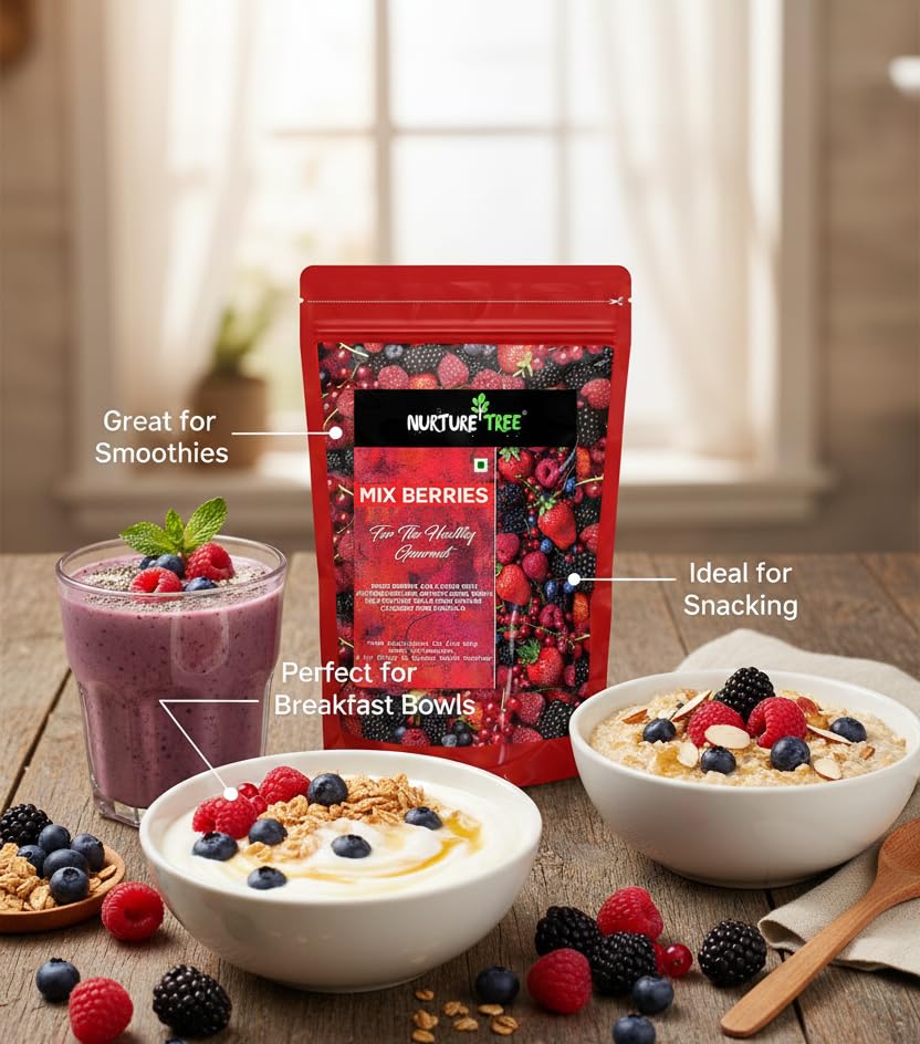 Nurture Tree Mixed Berries | 3-in-1 Antioxidant-Rich Superfood Mix