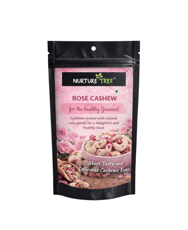 Nurture Tree Rose Petal Cashews | Premium Gourmet Cashews