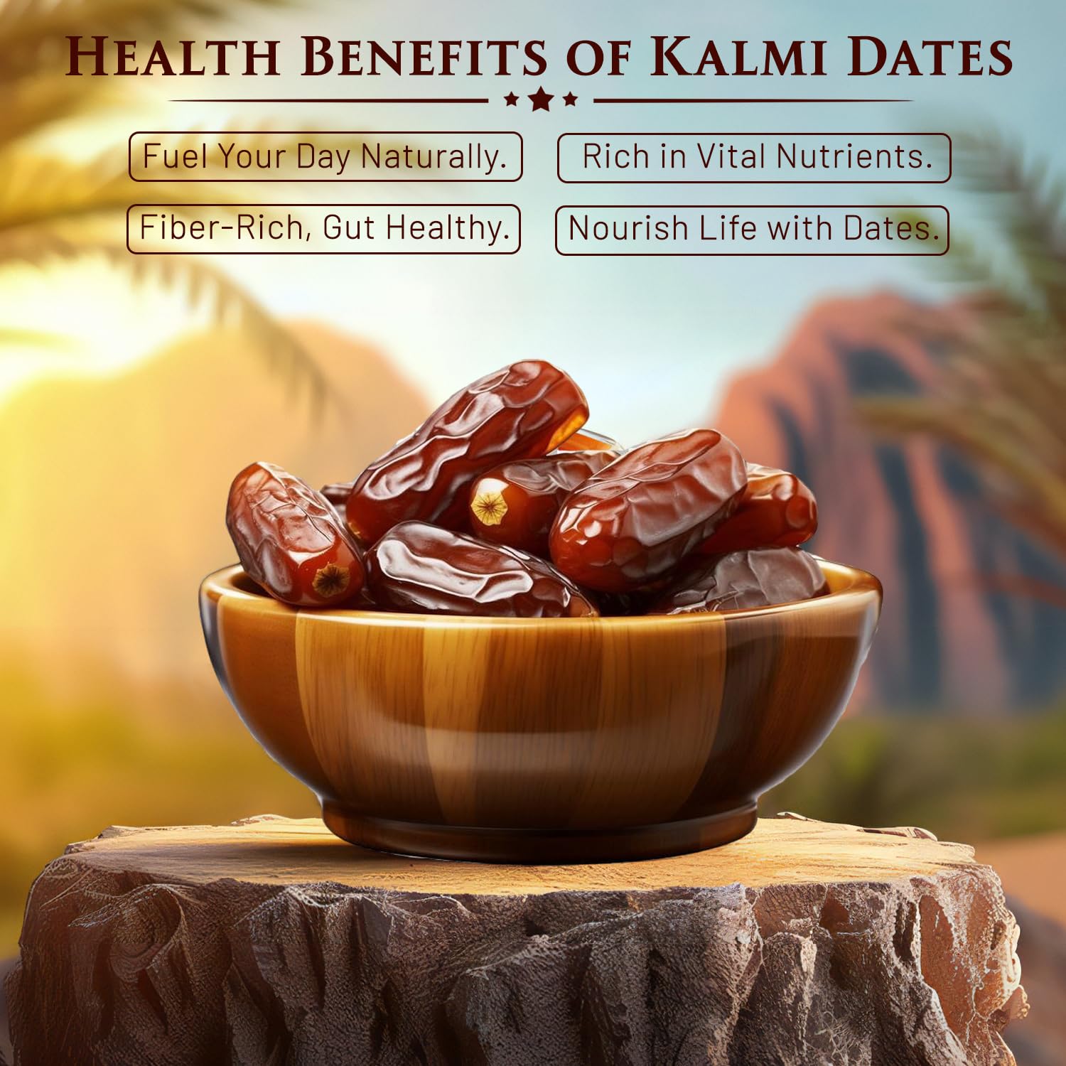 Nurture Tree Premium Saudi Kalmi Dates 500g | 100% Natural Soft & Fresh Dates | No Added Sugar | No Artificial Flavours | Healthy Dry Fruits