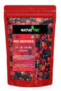 Nurture Tree Mixed Berries, Antioxidant-Rich Gourmet Mix, 400gm 3 in 1 - Healthly Snacks Contains Dried Blueberries | Strawberries | Goji Berries | Good Source of Fibre