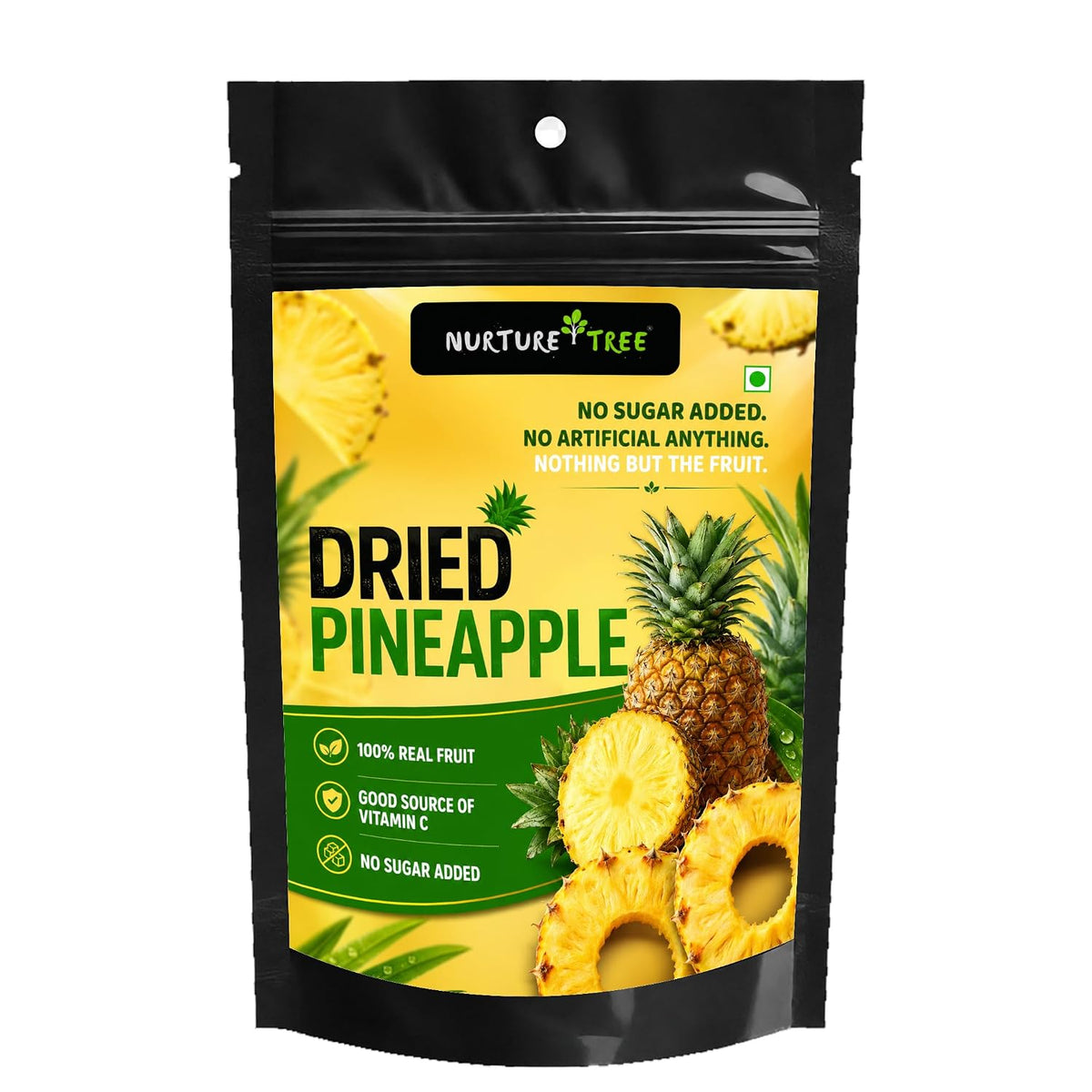Nurture Tree Dried Pineapple | 100% Natural Tropical Fruit
