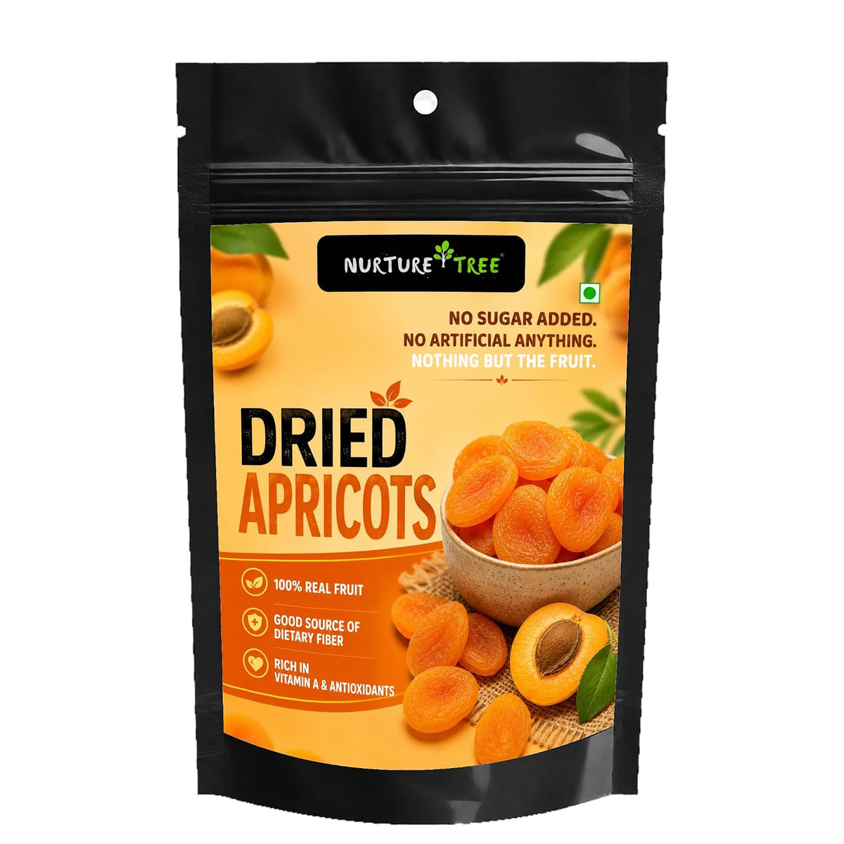 Nurture Tree Premium Dried Apricots | Naturally Sweet & Nutritious