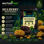 Nurture Tree Dried Mulberries | 100% Natural & Unsulfured