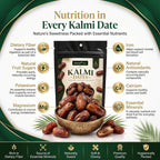 Nurture Tree Premium Saudi Kalmi Dates | Naturally Soft & Fresh