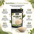 Nurture Tree Watermelon Seeds (Tarbuj Beej) | High in Protein & Fiber