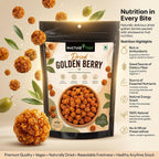Nurture Tree Dried Golden Berry 100g | Premium Quality Sun-Dried Superfood | 100% Natural | No Additives | Rich in Dietary Fiber, Antioxidants & Essential Nutrients | Healthy Anytime Snack
