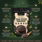 Nurture Tree Roasted Chia Seeds | Rich in Omega-3, Protein & Fiber