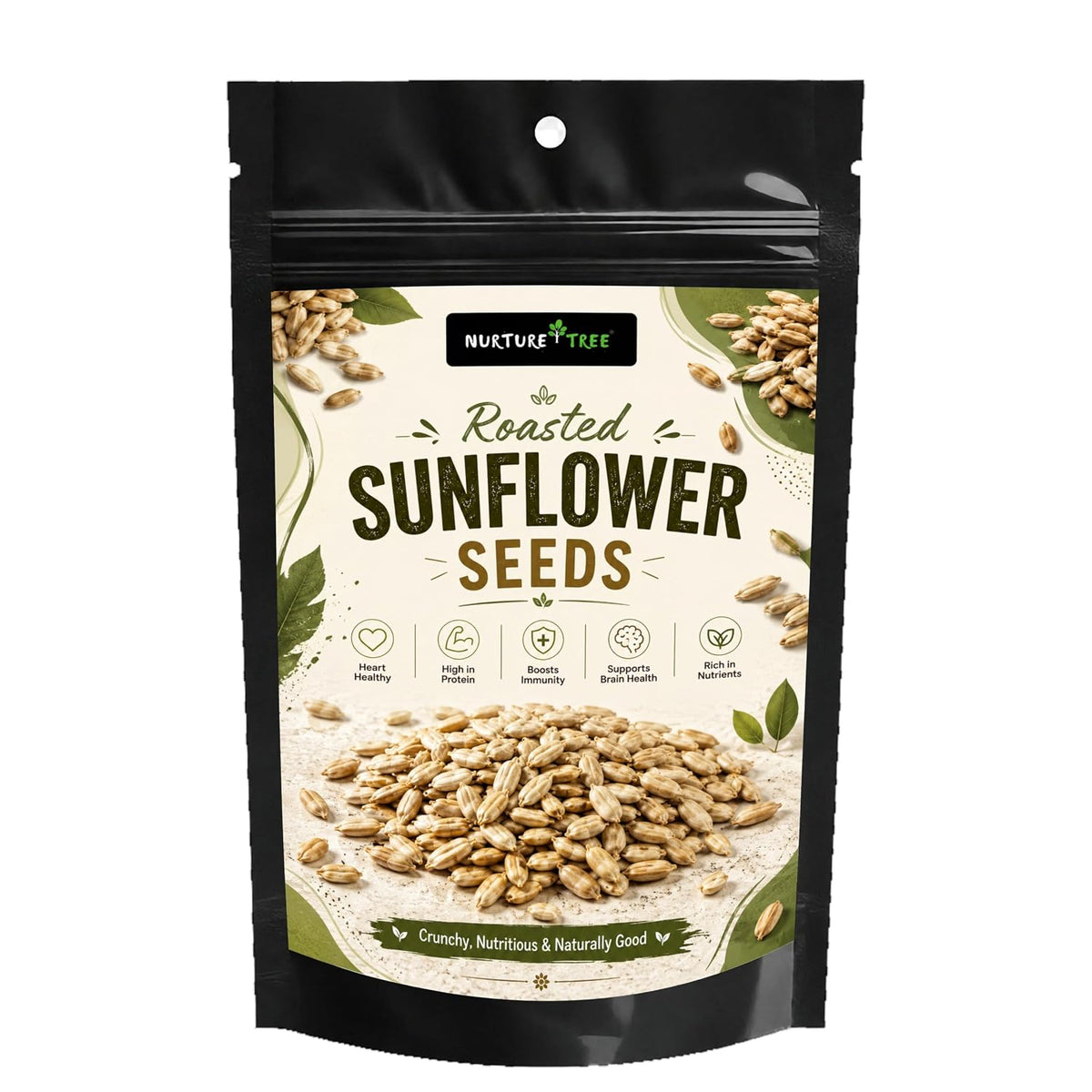 Nurture Tree Premium Raw Sunflower Seeds | High in Protein & Fiber