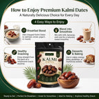 Nurture Tree Premium Saudi Kalmi Dates | Naturally Soft & Fresh