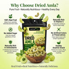 Nurture Tree Dried Amla | Antioxidant-Rich Healthy Snack