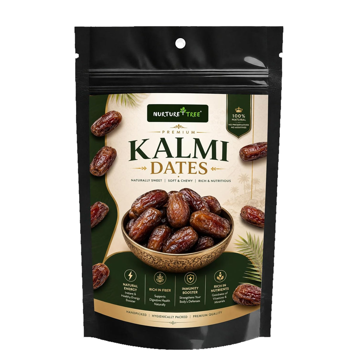 Nurture Tree Premium Saudi Kalmi Dates | Naturally Soft & Fresh