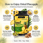 Nurture Tree Dried Pineapple | 100% Natural Tropical Fruit