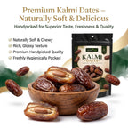 Nurture Tree Premium Saudi Kalmi Dates | Naturally Soft & Fresh