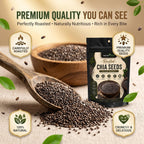 Nurture Tree Roasted Chia Seeds | Rich in Omega-3, Protein & Fiber