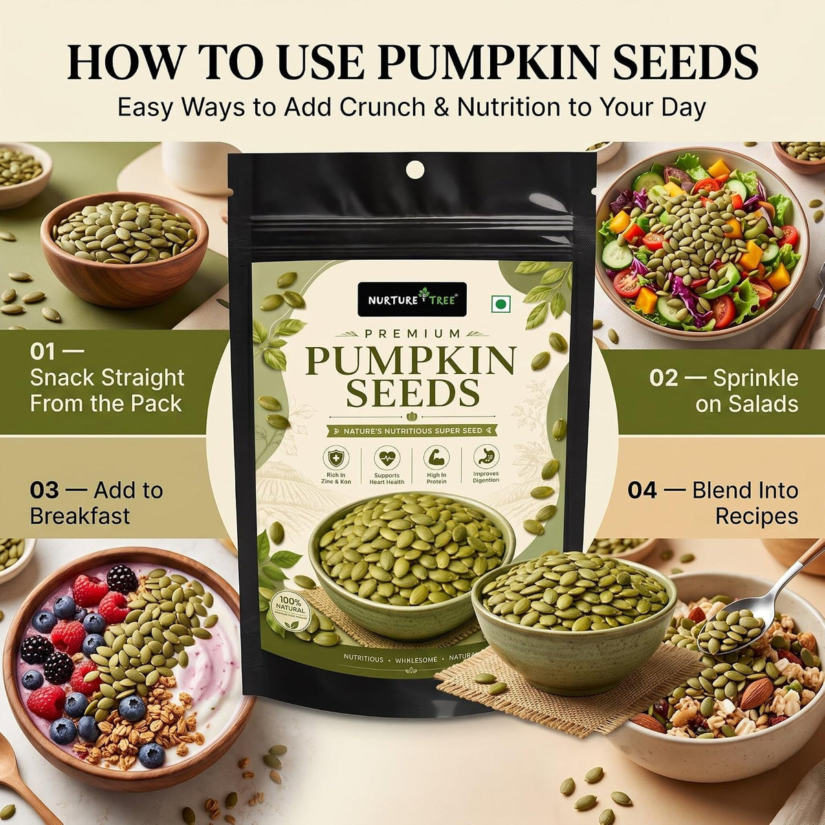 NURTURE TREE Pumpkin Seeds