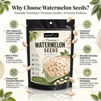Nurture Tree Watermelon Seeds (Tarbuj Beej) | High in Protein & Fiber