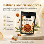 Nurture Tree Dried Golden Berry 100g | Premium Quality Sun-Dried Superfood | 100% Natural | No Additives | Rich in Dietary Fiber, Antioxidants & Essential Nutrients | Healthy Anytime Snack