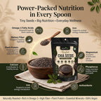 Nurture Tree Roasted Chia Seeds | Rich in Omega-3, Protein & Fiber