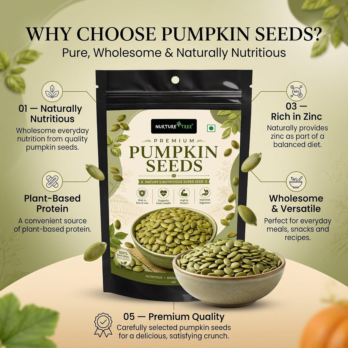 NURTURE TREE Pumpkin Seeds