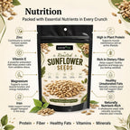 Nurture Tree Premium Raw Sunflower Seeds | High in Protein & Fiber