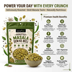 Nurture Tree Roasted Masala Sem Ke Beej 100g | Delicious Spicy Roasted Broad Beans | Crunchy Indian Namkeen | Ready to Eat | High Protein & Fiber | Perfect Snack for Home, Office & Travel