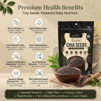 Nurture Tree Roasted Chia Seeds | Rich in Omega-3, Protein & Fiber