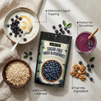 Nurture Tree Sugar-Free Dried Blueberries | Tasty & Healthy Snack | Rich in Antioxidants | Boosts Immunity | Supports Digestion (200gm)