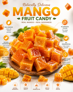 Nurture Tree Mango Fruit Candy | Naturally Tangy & Delicious