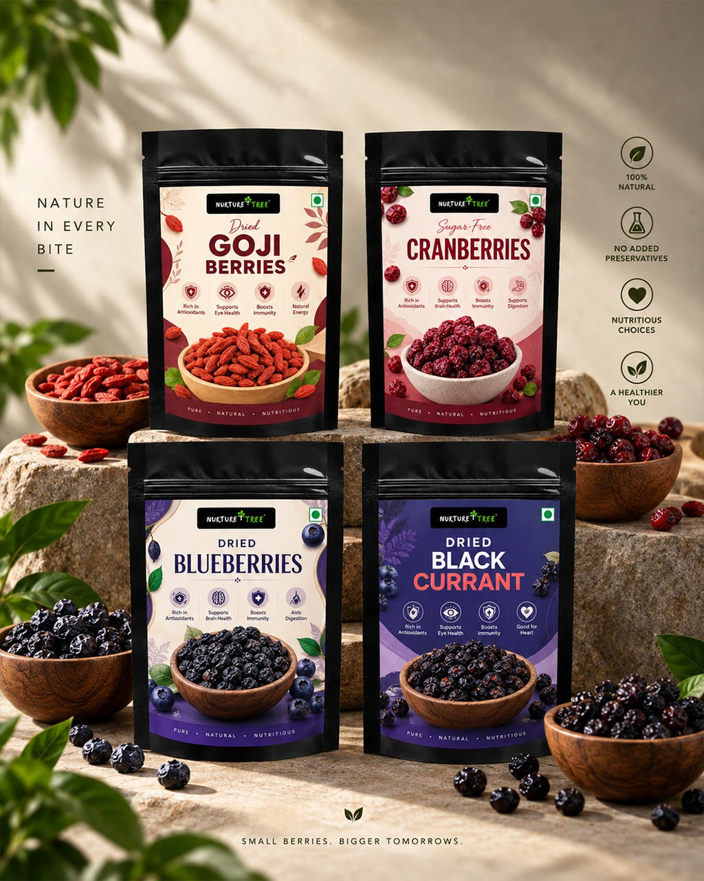 Nurture Tree Premium Mixed Berry Combo