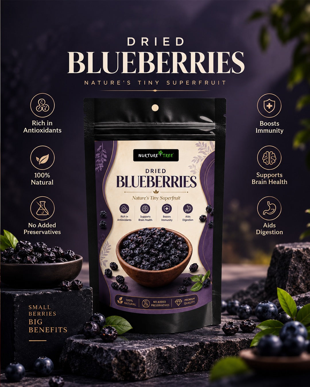 Nurture Tree Premium Mixed Berry Combo