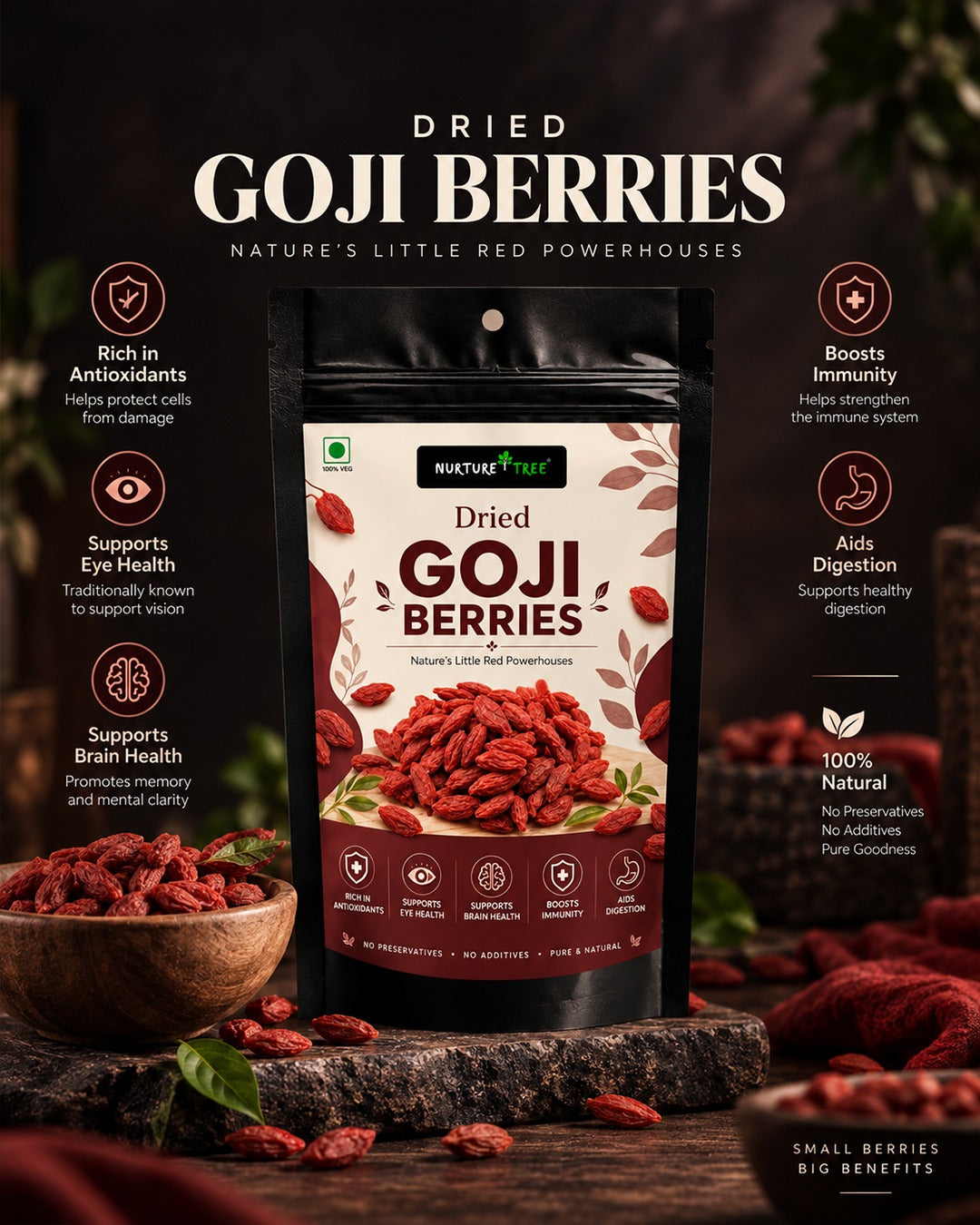 Nurture Tree Premium Mixed Berry Combo