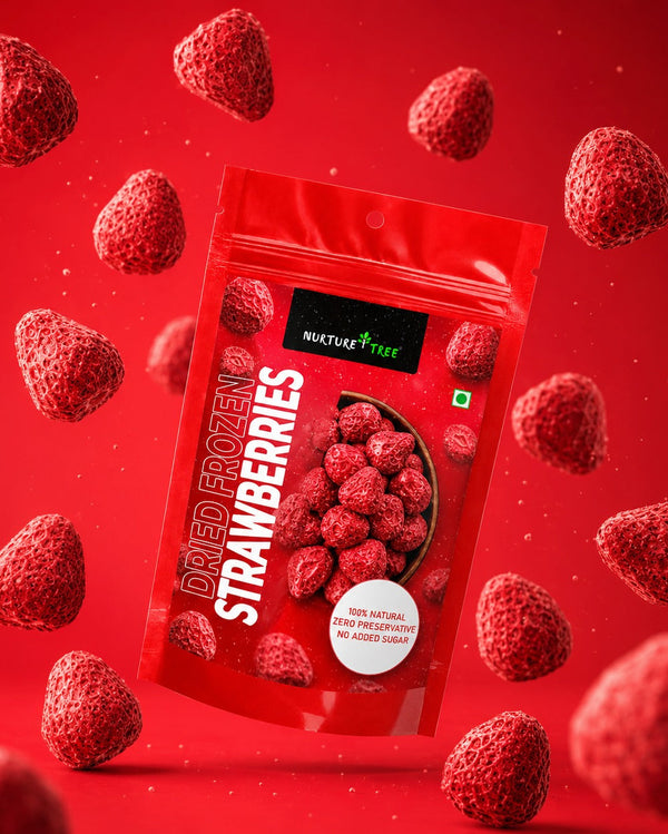 Nurture Tree Freeze Dried Strawberries | No Added Sugar