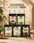 Healthy Seeds Combo 5 Pack | Chia, Sunflower, Watermelon, Flax & Pumpkin Seeds