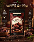 Nurture Tree Premium Dates Combo 3 Pack | Ajwa, Kalmi & King Medjoul Dates