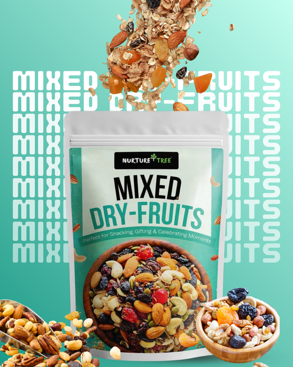 Nurture Tree Premium Mixed Dry Fruits | 11 Superfoods