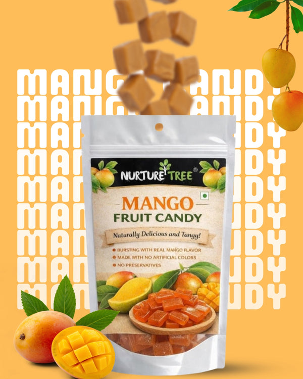 Nurture Tree Mango Fruit Candy | Naturally Tangy & Delicious